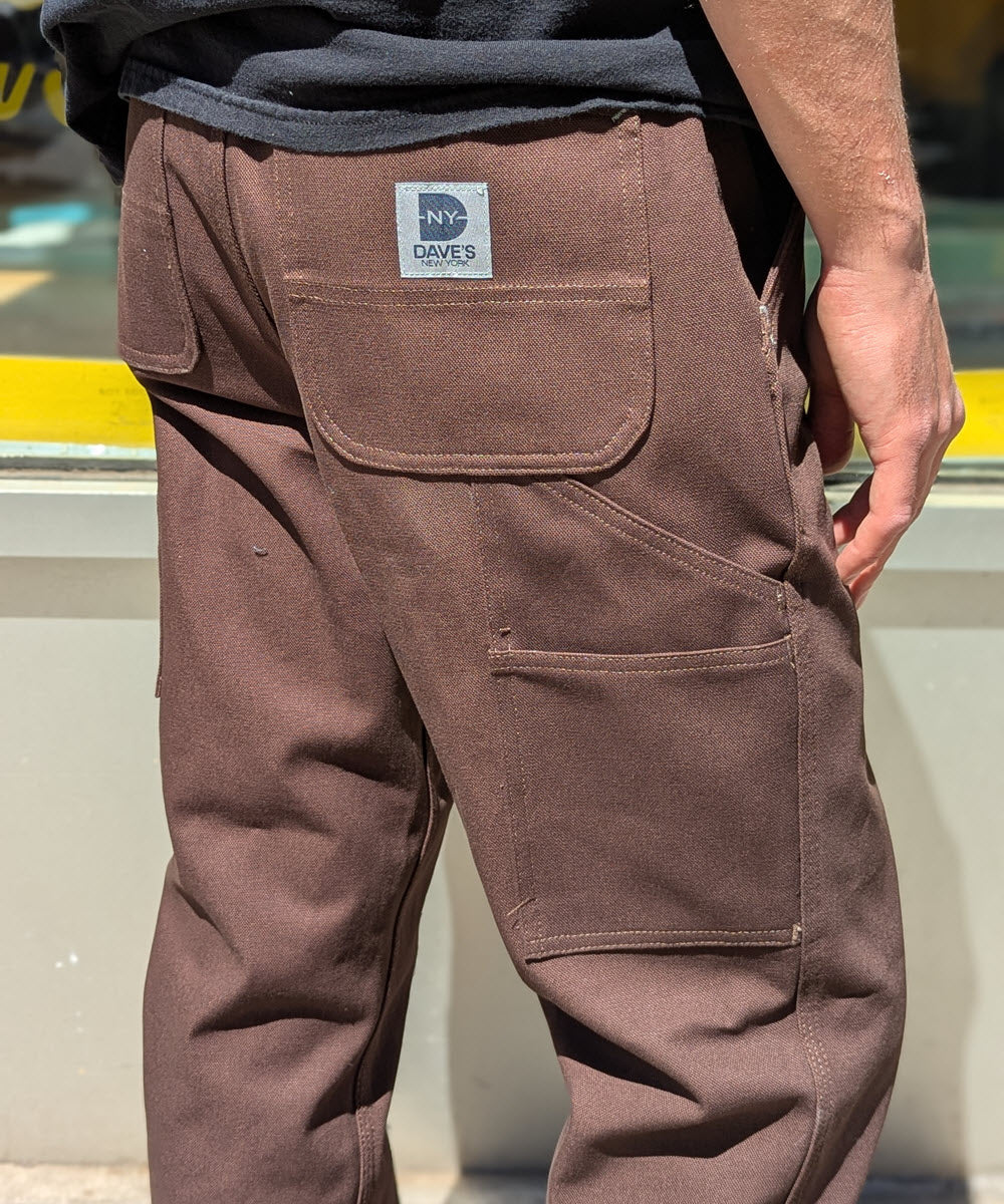Dave's New York Foundation Pant (Single Front) - Dark Brown - Image 2