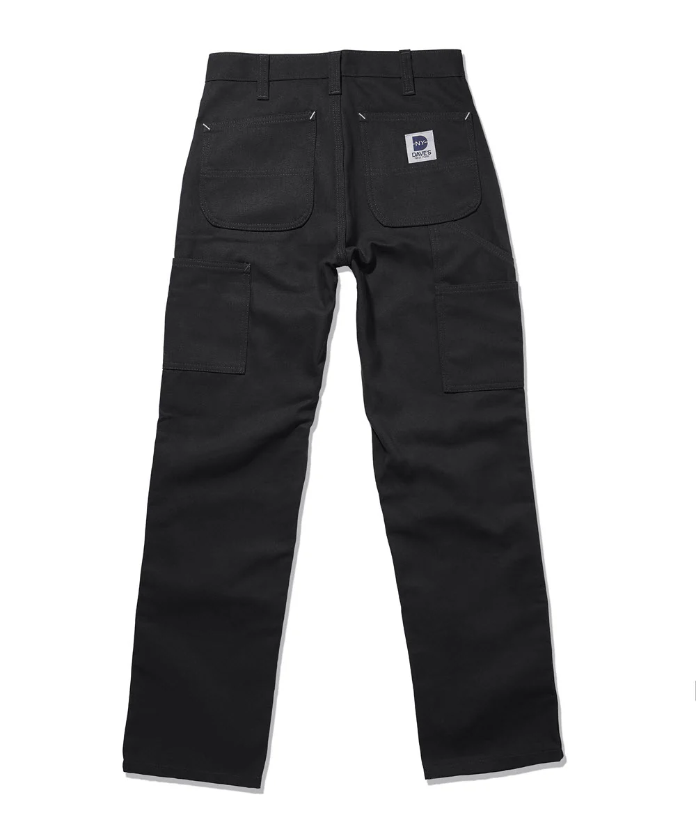 Dave's New York Foundation Pant (Double Front) - Black - Image 2