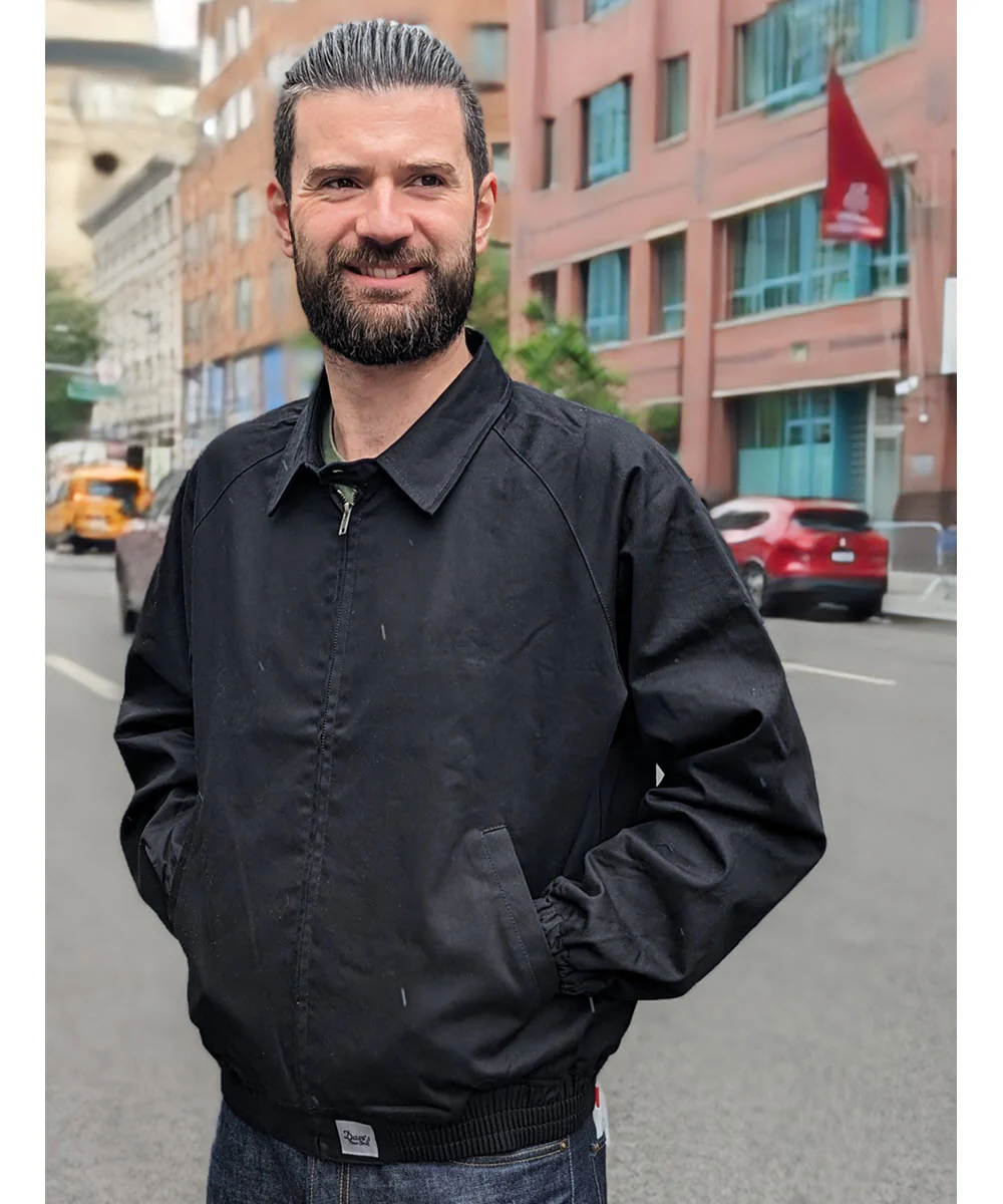 Dave's New York Service Twill Jacket - Black - Image 3