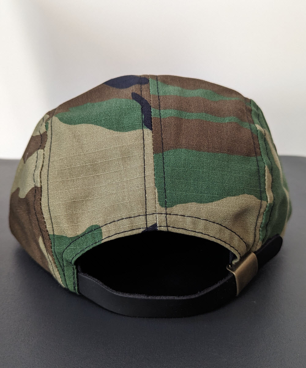 Dave's New York Vintage Logo 5-Panel Cap - Camo - Image 3