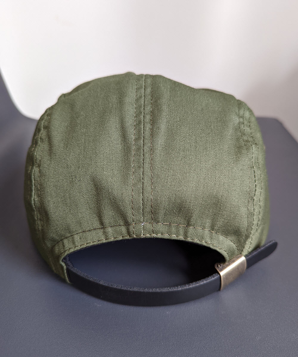 Dave's New York Vintage Logo 5-Panel Cap - Olive - Image 3