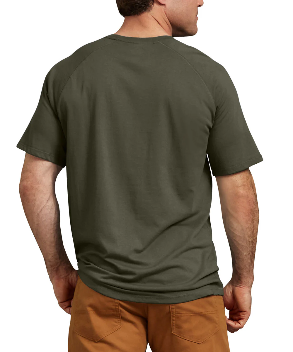Dickies Cooling Temp-iQ Short Sleeve T-Shirt - Moss - Image 2