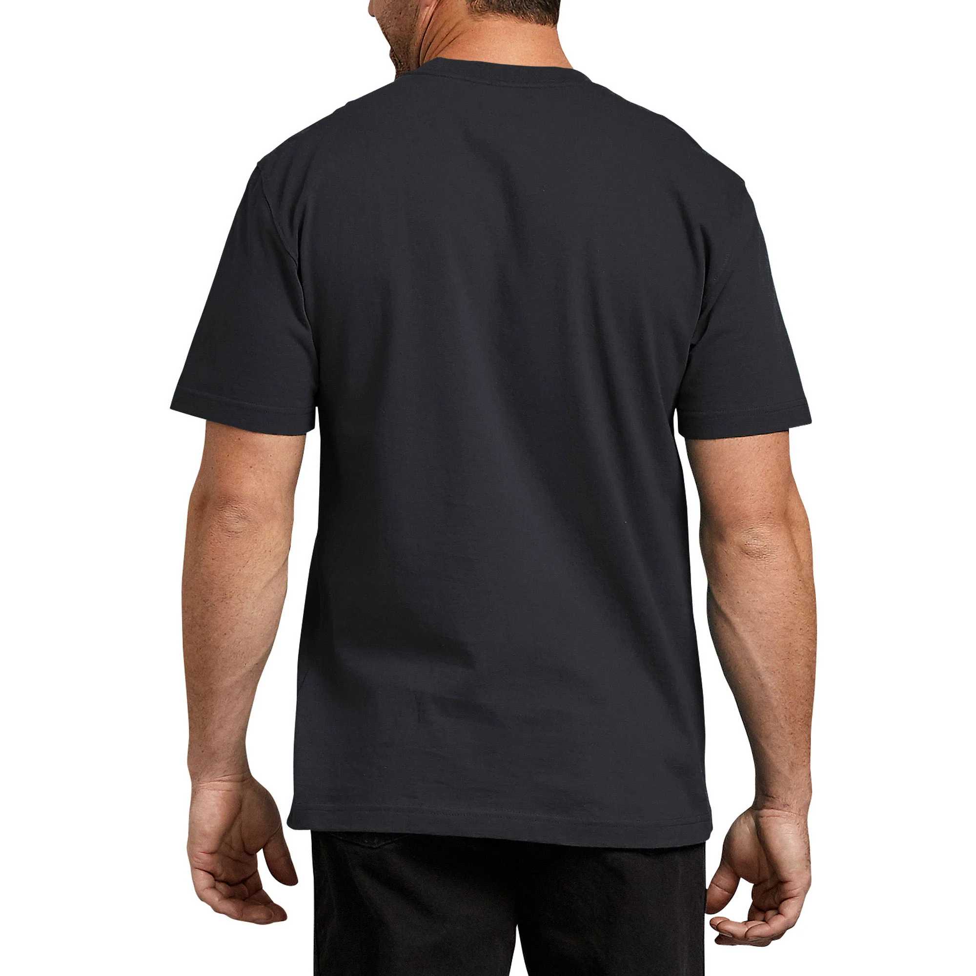 Dickies Heavyweight Short Sleeve Pocket T-shirt - Black - Image 2
