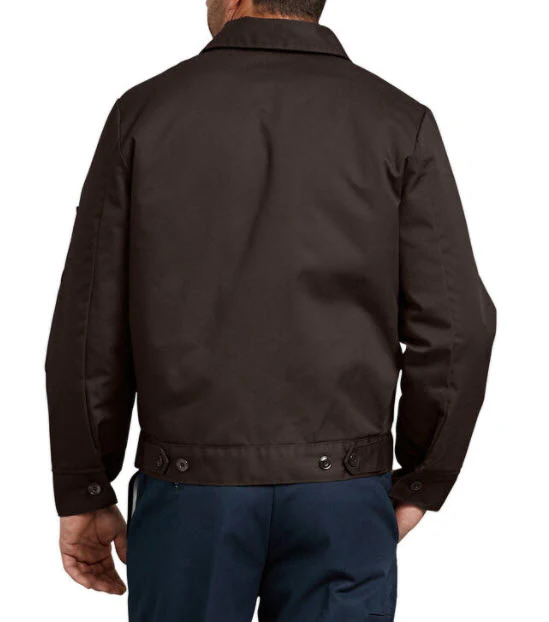 Dickies Men's Insulated Eisenhower Jacket - Dark Brown - Image 2