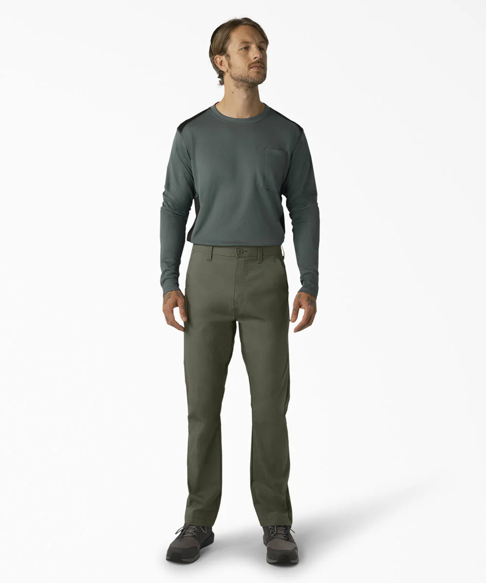 Dickies Men's Cooling Hybrid Utility Pants - Moss Green