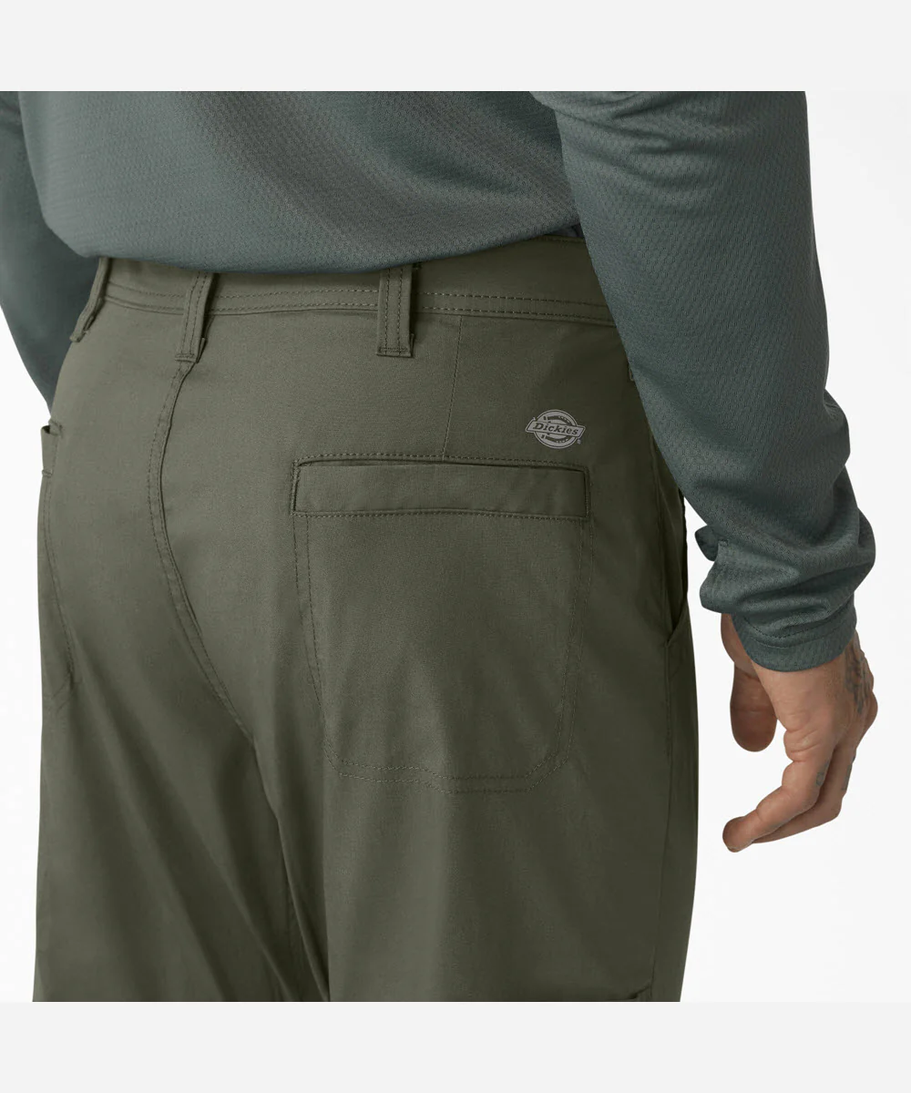 Dickies Men's Cooling Hybrid Utility Pants - Moss Green - Image 3