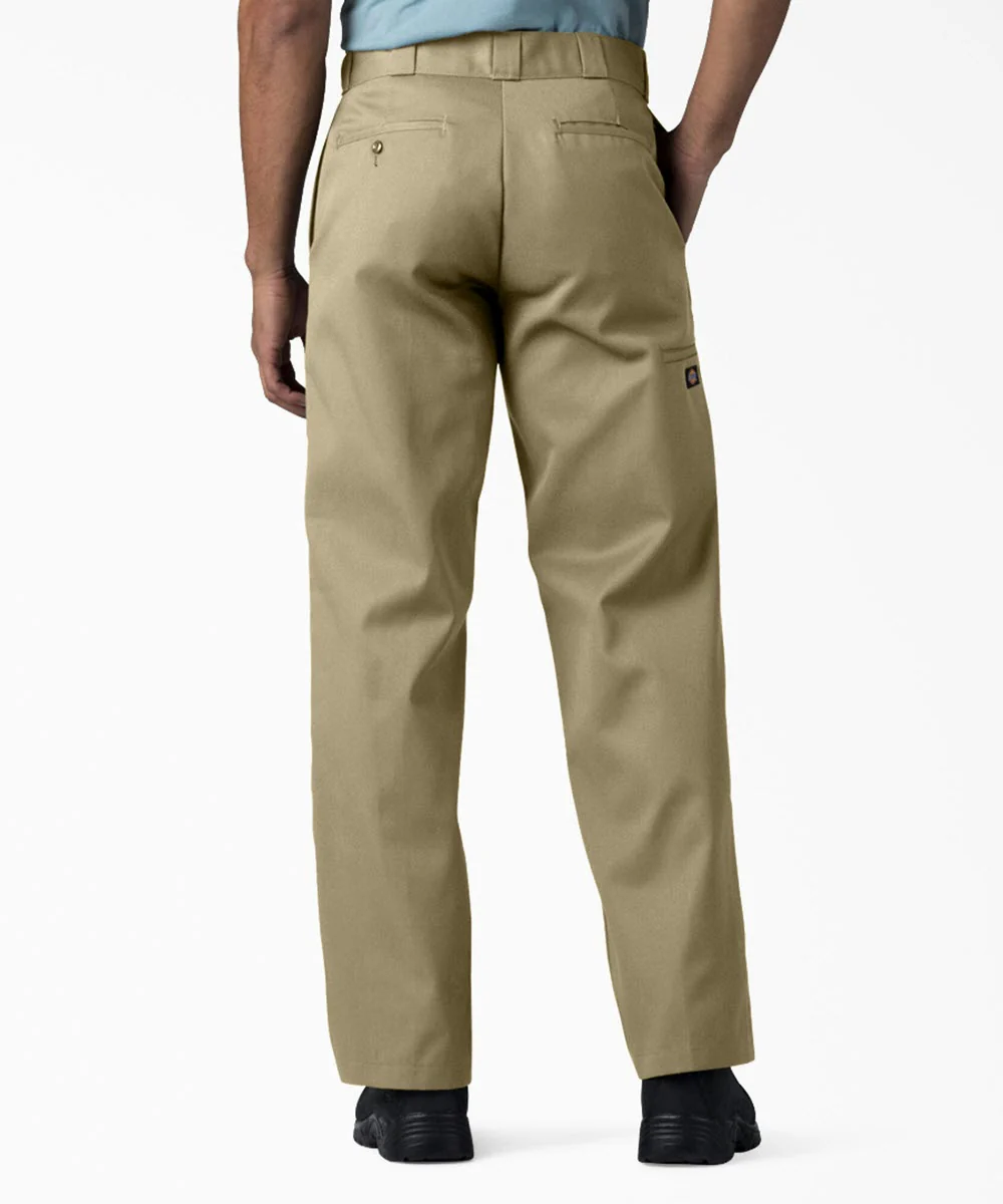 Dickies Men's Loose Fit Double Knee Work Pants - Khaki - Image 3