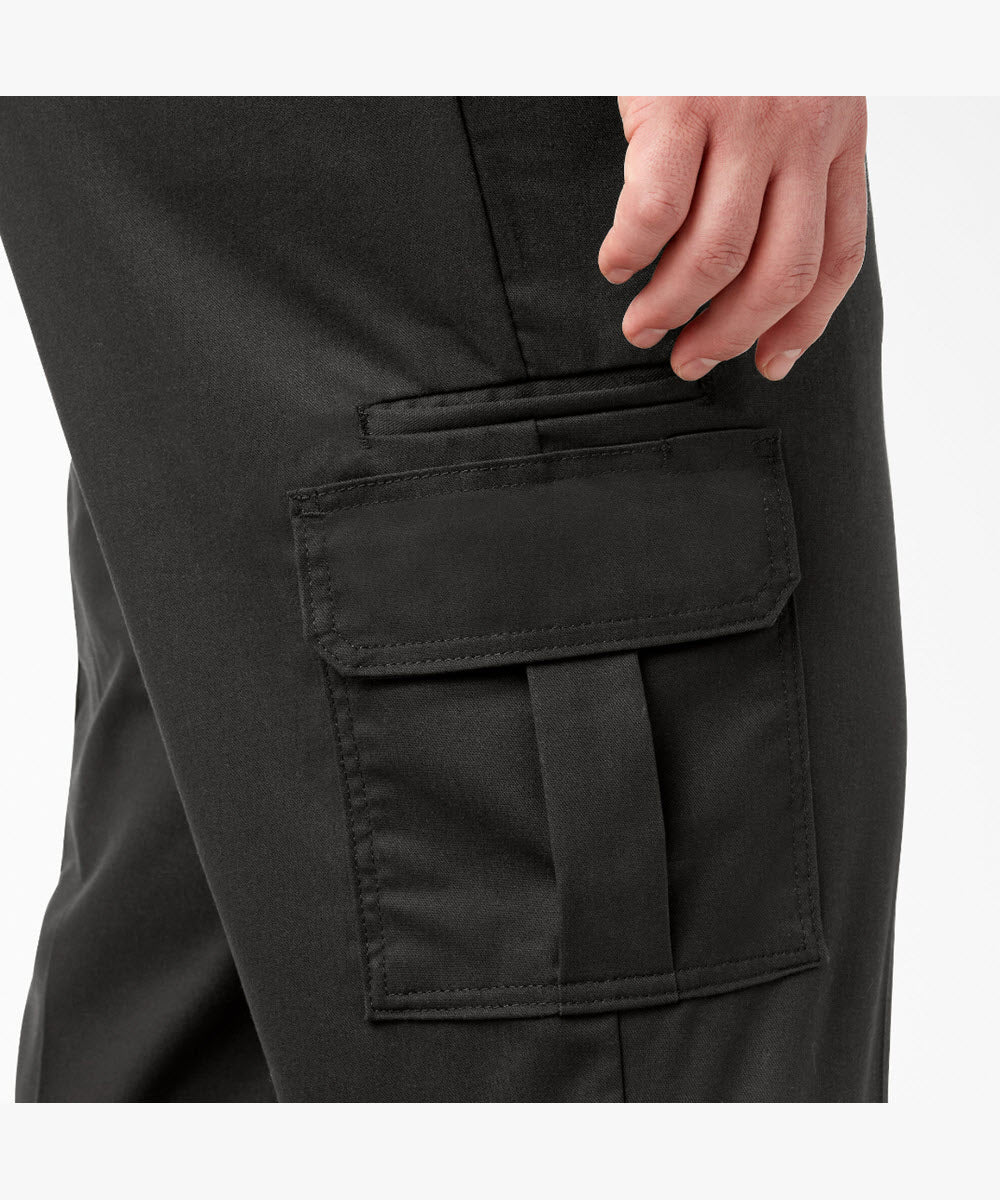 Dickies Men's Regular Fit Twill Cargo Pants - Charcoal - Image 4