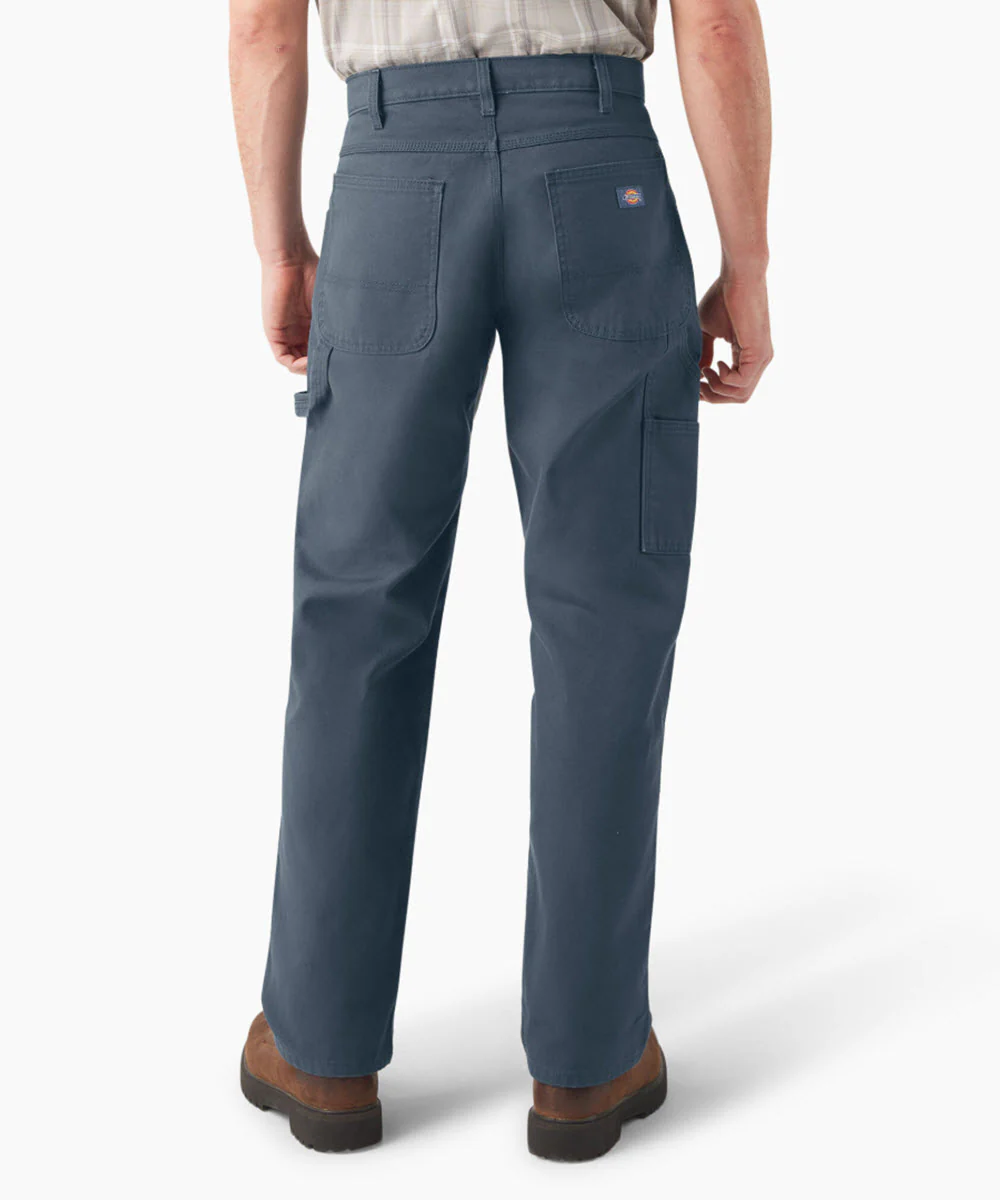Dickies Men's Relaxed Fit Duck Utility Pants - Air Force Blue - Image 2