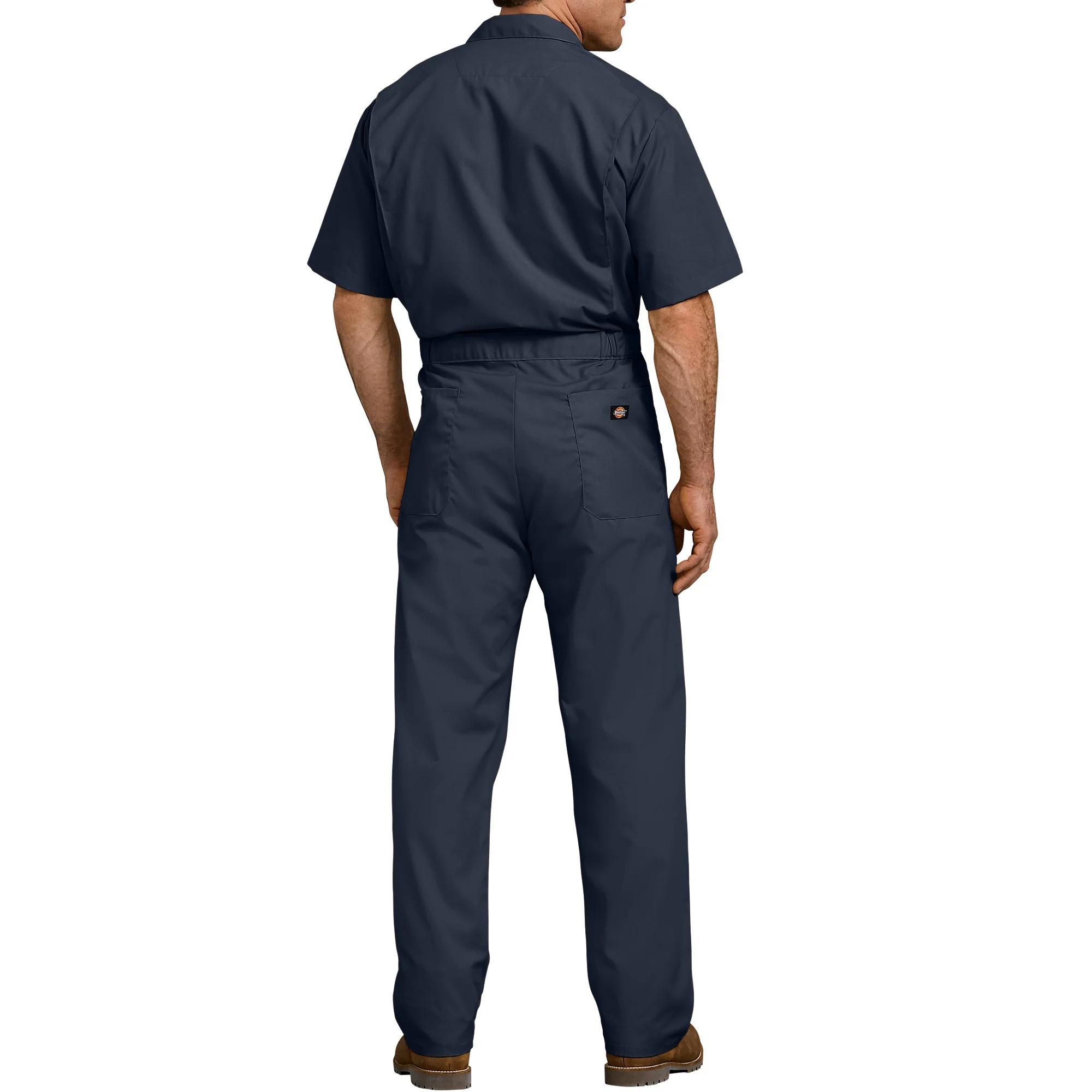 Dickies Men's Short Sleeve Coverall - Dark Navy - Image 2