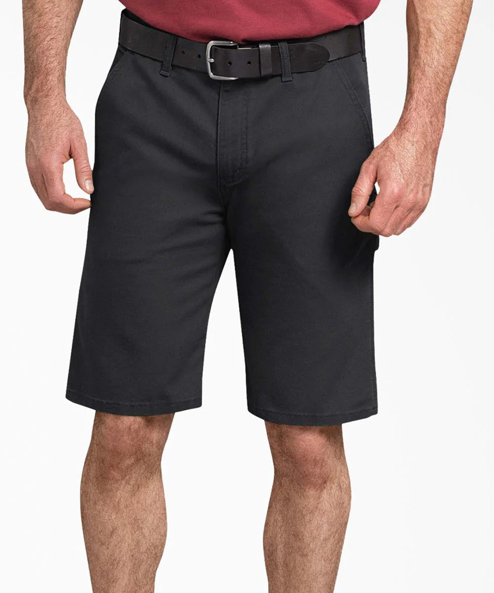 Dickies Men's Tough Max Duck Carpenter Shorts - Stonewashed Black