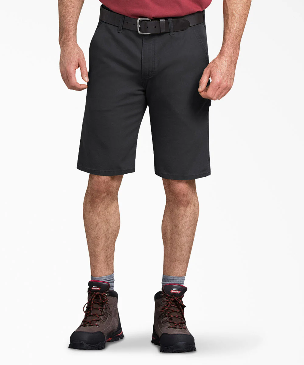 Dickies Men's Tough Max Duck Carpenter Shorts - Stonewashed Black - Image 2