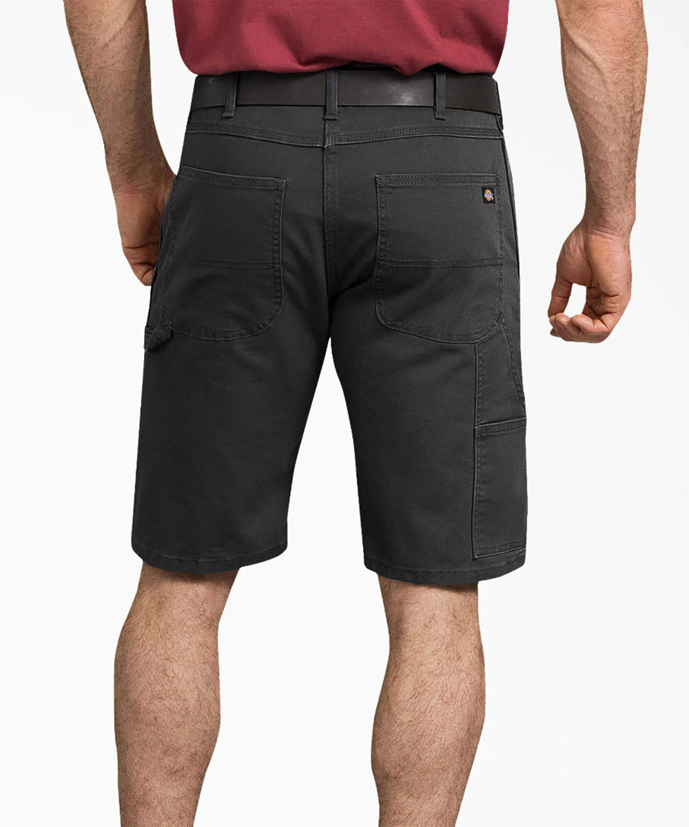 Dickies Men's Tough Max Duck Carpenter Shorts - Stonewashed Black - Image 3