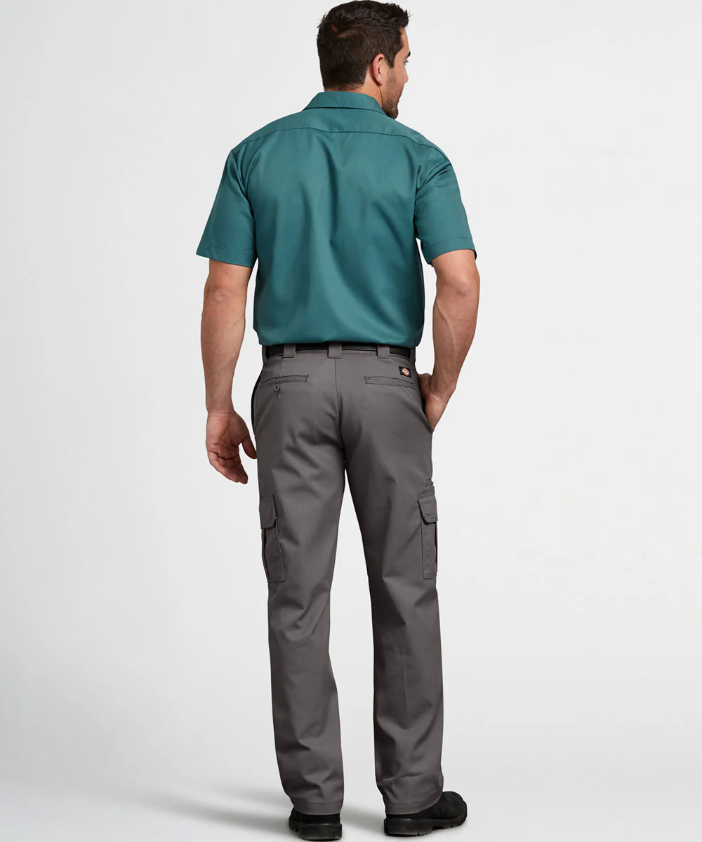 Dickies Men's Regular Fit Twill Cargo Pants - Gravel Grey - Image 3