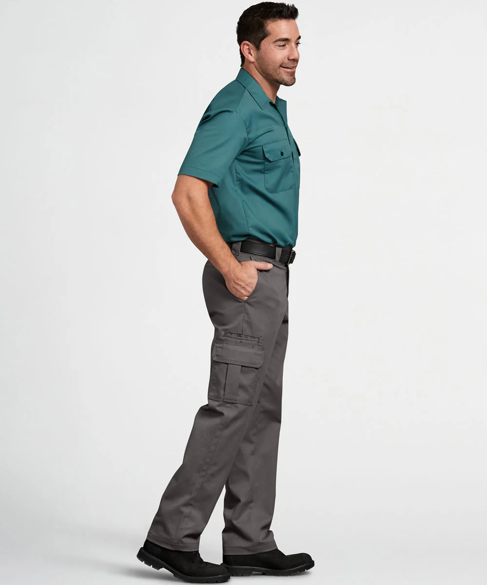 Dickies Men's Regular Fit Twill Cargo Pants - Gravel Grey - Image 4