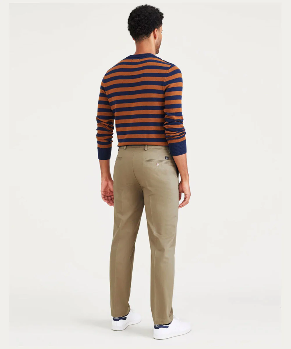Dockers Men's Signature Straight Fit Khakis - Khaki - Image 3