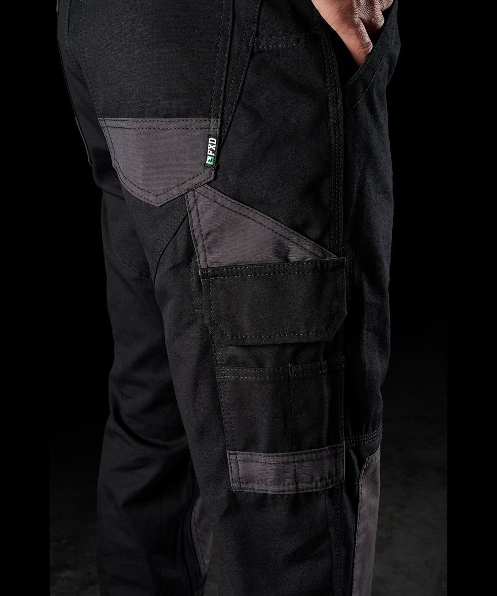 FXD WP-1 Canvas Utility Pants - Black - Image 3