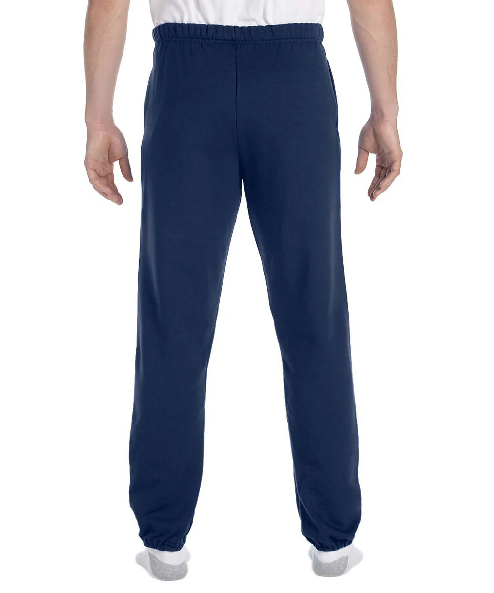 Jerzees Super Sweats NuBlend Fleece Pocketed Sweatpants - Navy - Image 2