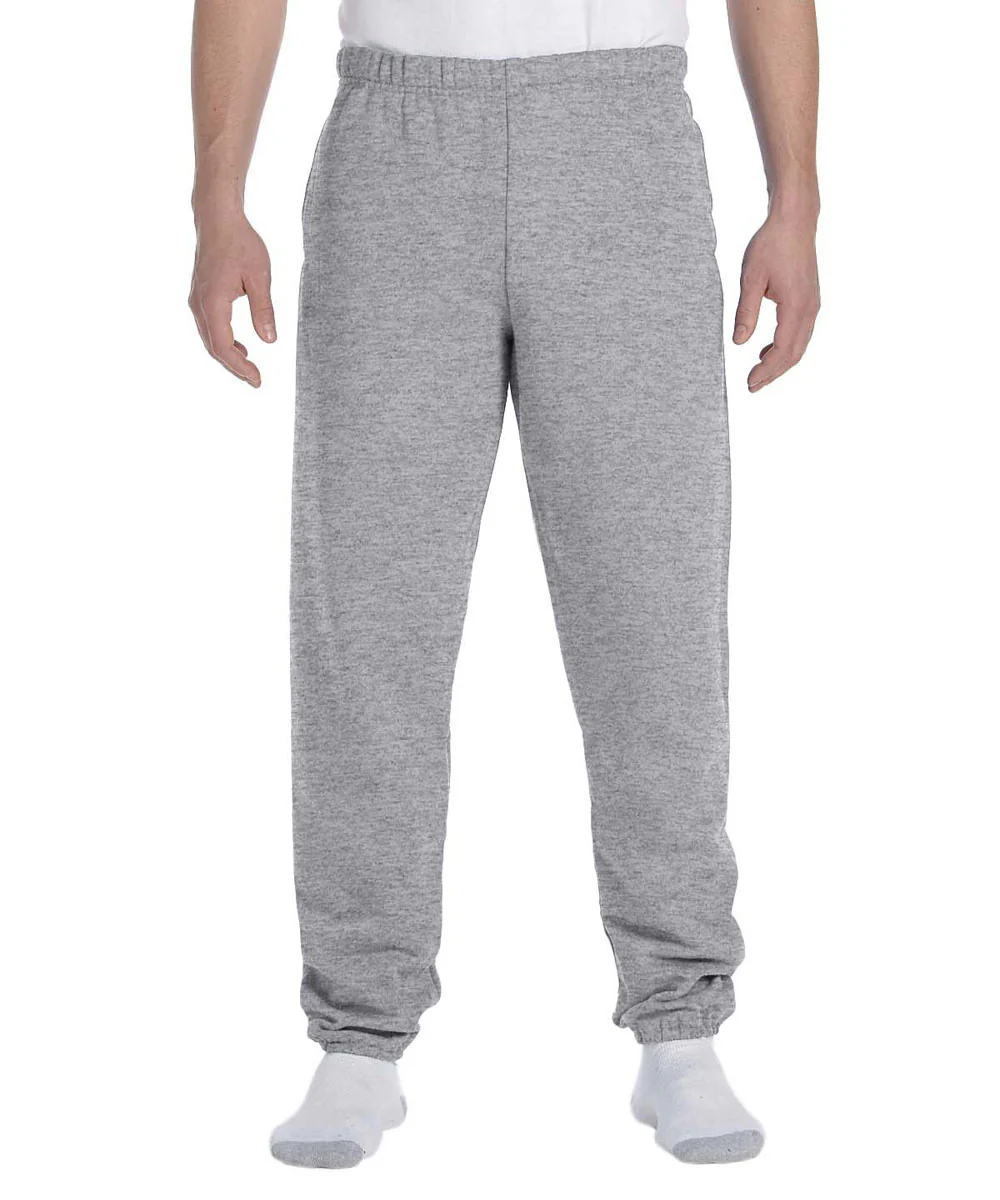 Jerzees Super Sweats NuBlend Fleece Pocketed Sweatpants - Oxford Grey