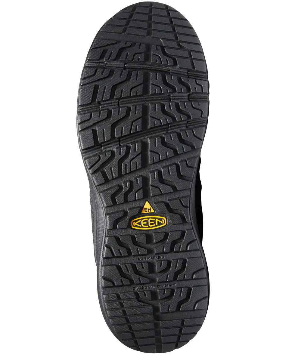 Keen Utility Men's Vista Energy Mid Carbon Fiber Toe Work Boots - Black/Raven - Image 6