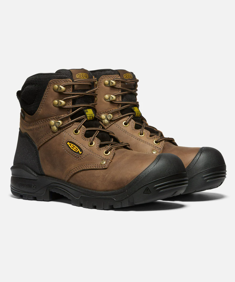 Keen Independence Soft Toe Work Boots - Dark Earth - Image 3