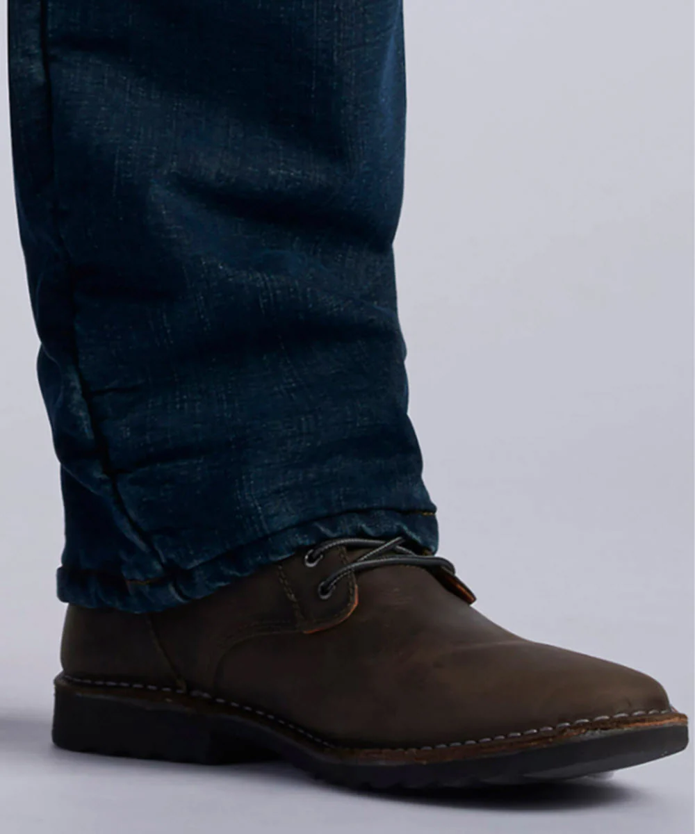 Lee Men's Relaxed Fit Fleece-Lined Straight Leg Jeans - Black Quartz - Image 3