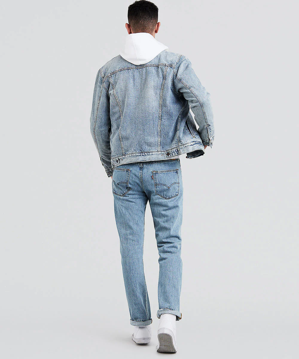 Levi's Men's 501 Original Fit Jeans - Light Stonewash - Image 3