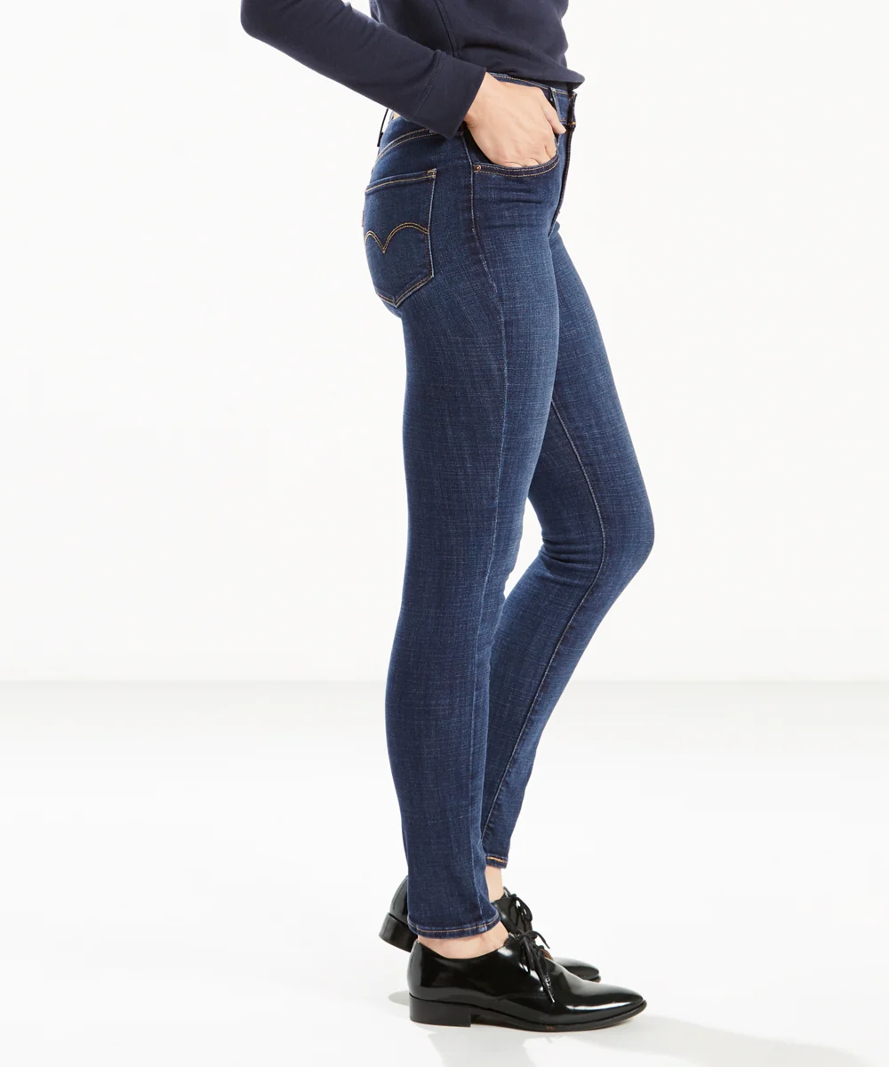 Levi's Women's 721 High Rise Skinny Jeans - Blue Story - Image 3