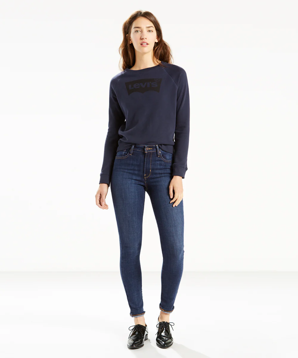 Levi's Women's 721 High Rise Skinny Jeans - Blue Story - Image 4