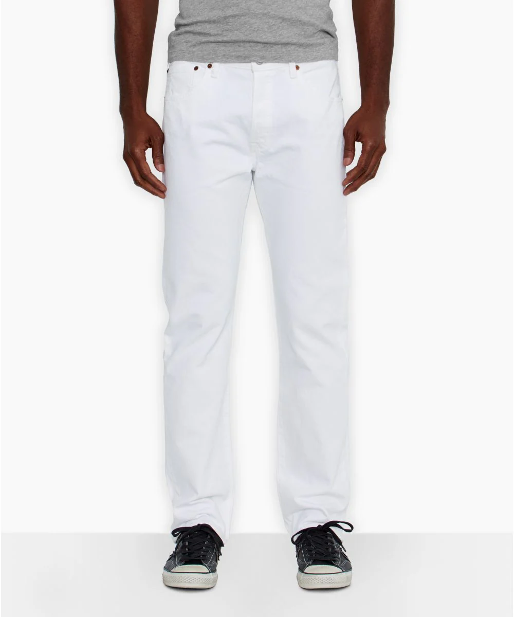 Levi’s Men's 501 Original Fit Jeans - White