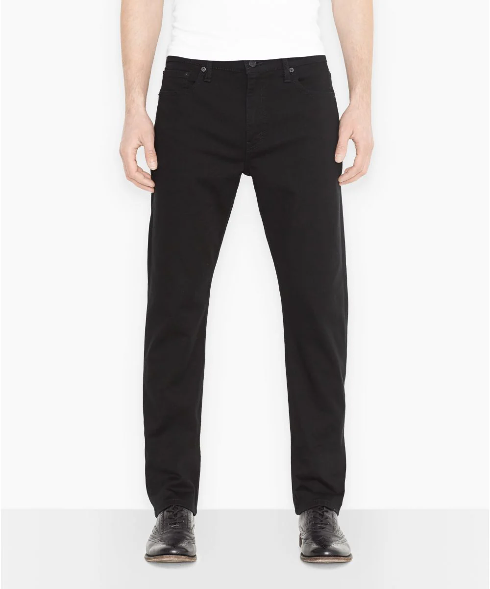 Levi’s Men's 513 Slim Straight Fit Jeans - Jet Black