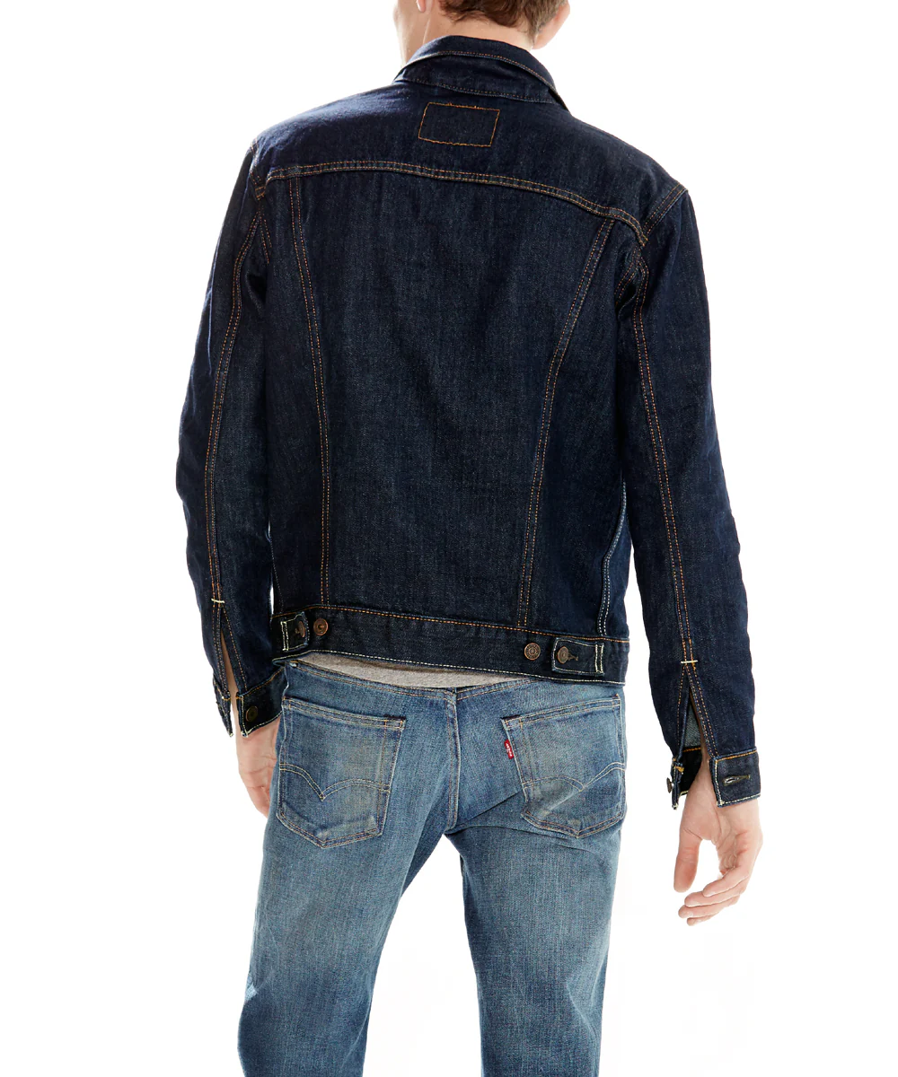 Levi's Men’s Trucker Jacket - Rinse - Image 2