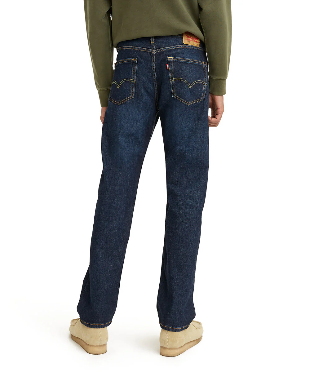 Levi’s Men's 505 Regular Fit Jeans - Nail Loop Knot - Image 3