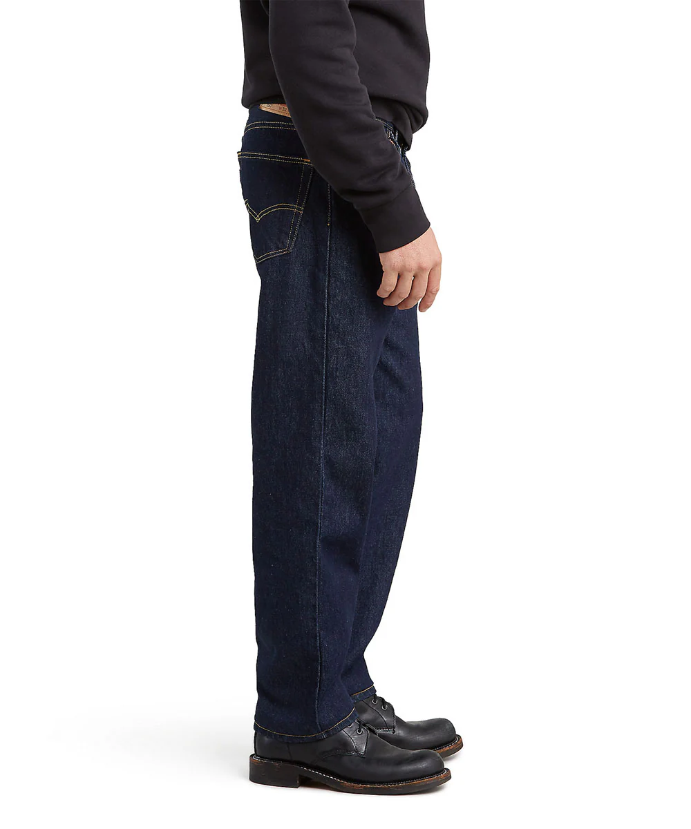 Levi’s Men's 550 Relaxed Fit Big & Tall Jeans - Rinsed - Image 3