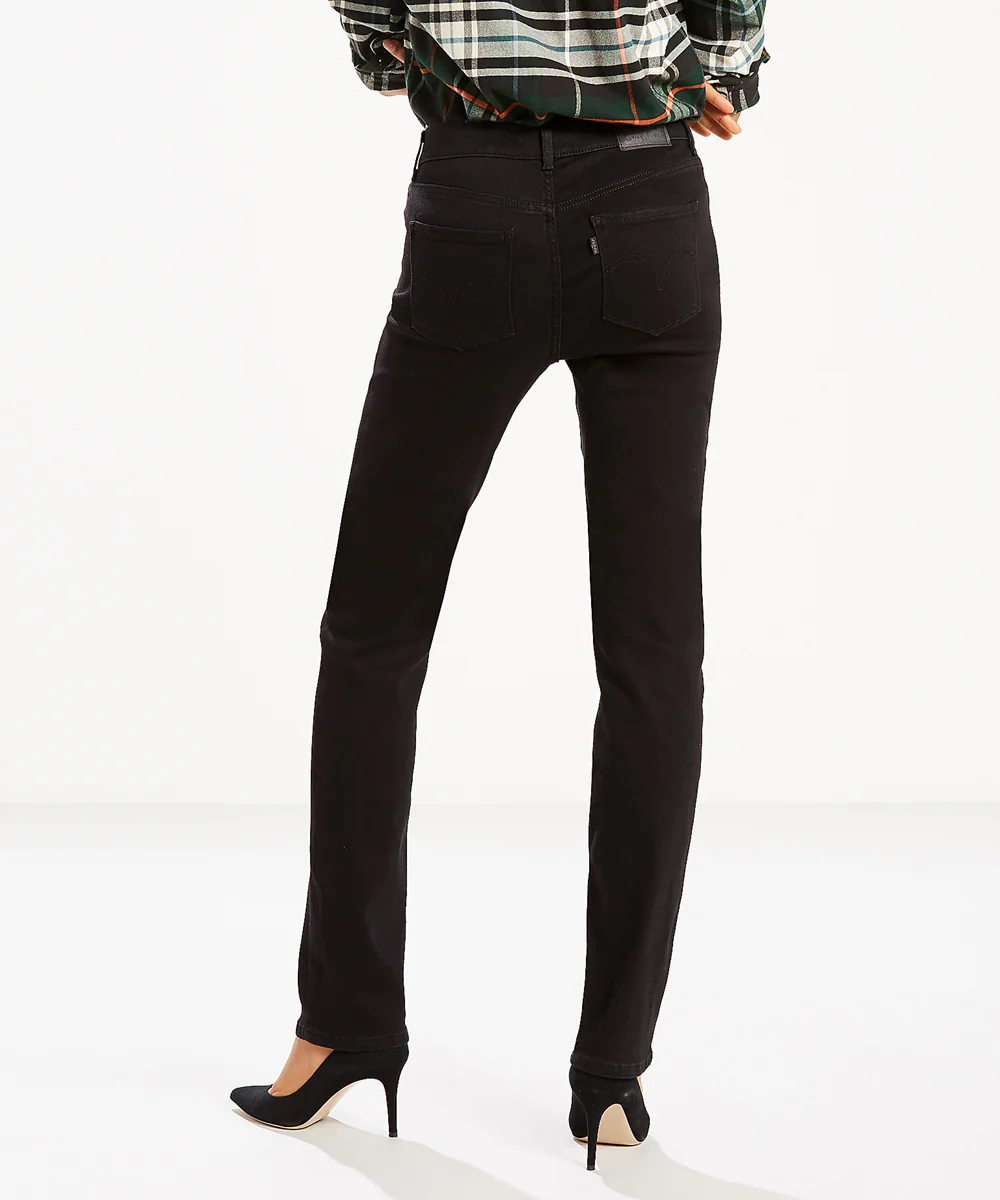 Levi's Women's Classic Straight Jeans - Soft Black - Image 3