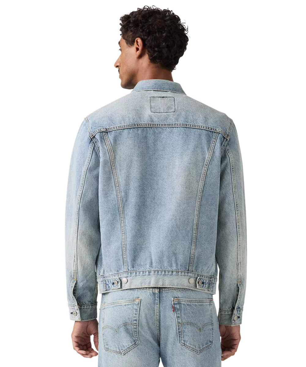 Levi's Men’s Trucker Jacket - Sun Surf - Image 2