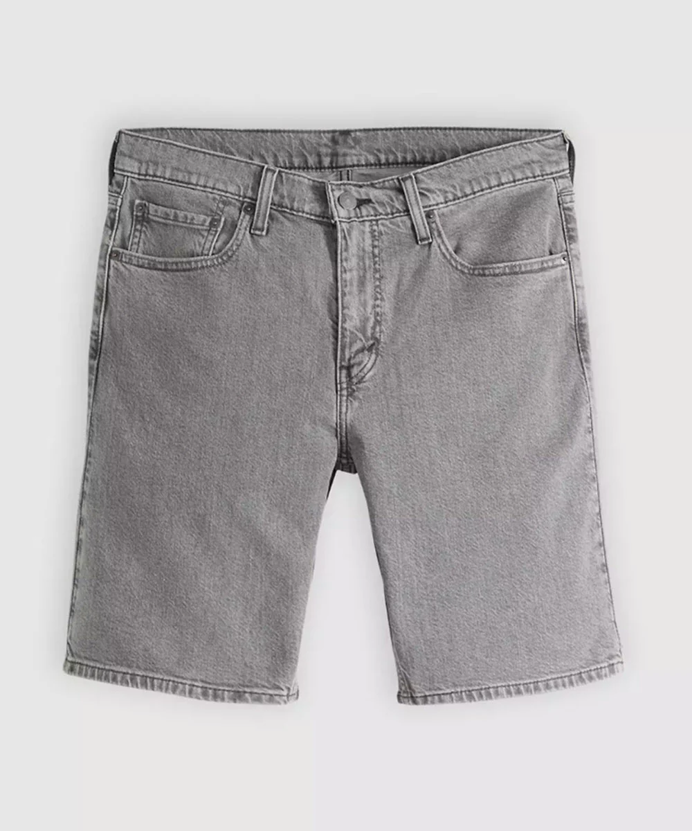 Levi's Men's 405 Regular Fit Denim Shorts - Grey - Image 3