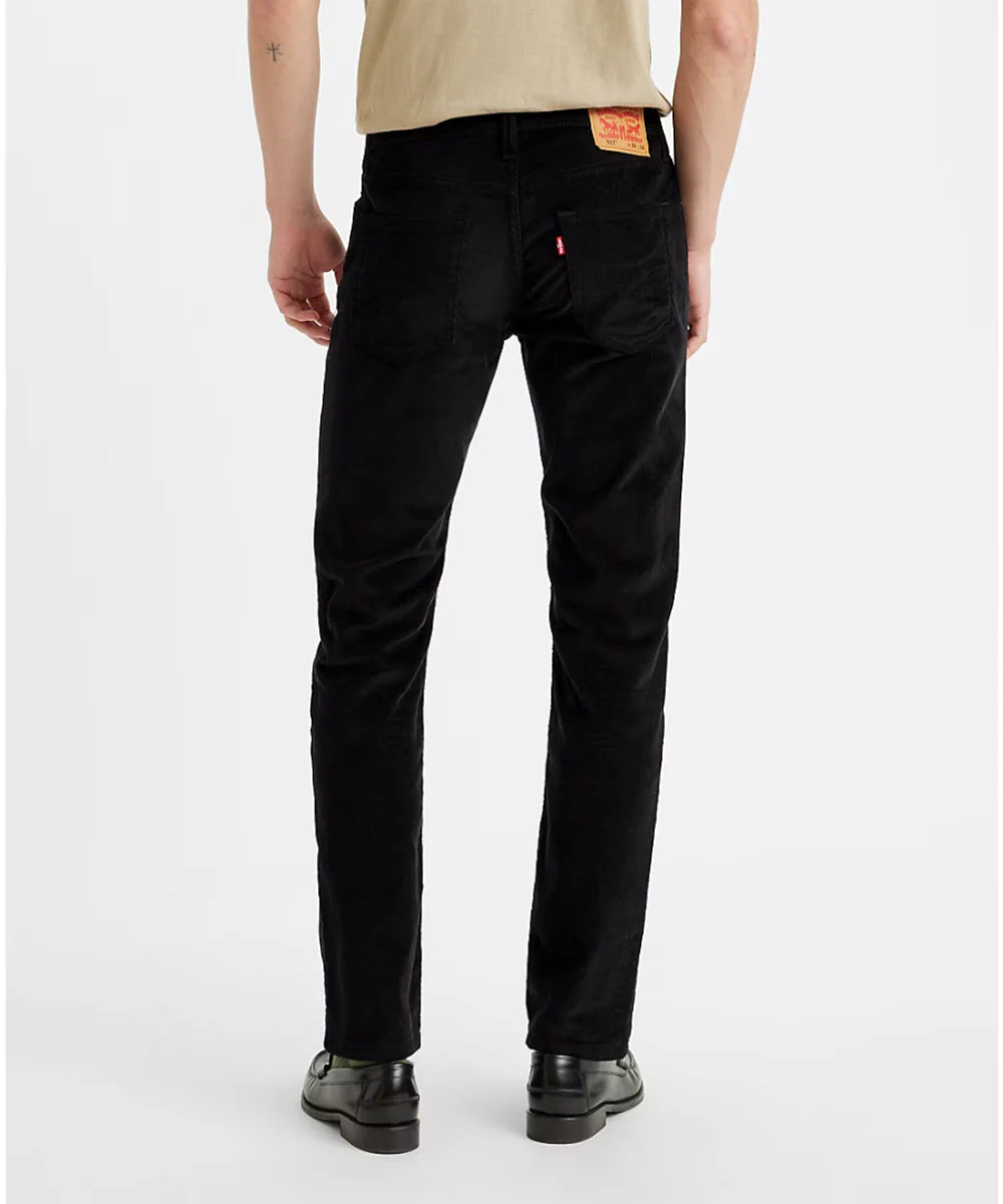 Levi's Men's 511 Slim Fit Jeans - Meteorite Black Corduroy - Image 4