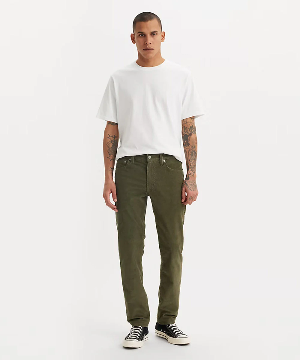 Levi's Men's 511 Slim Fit Jeans - Olive Night Corduroy - Image 2