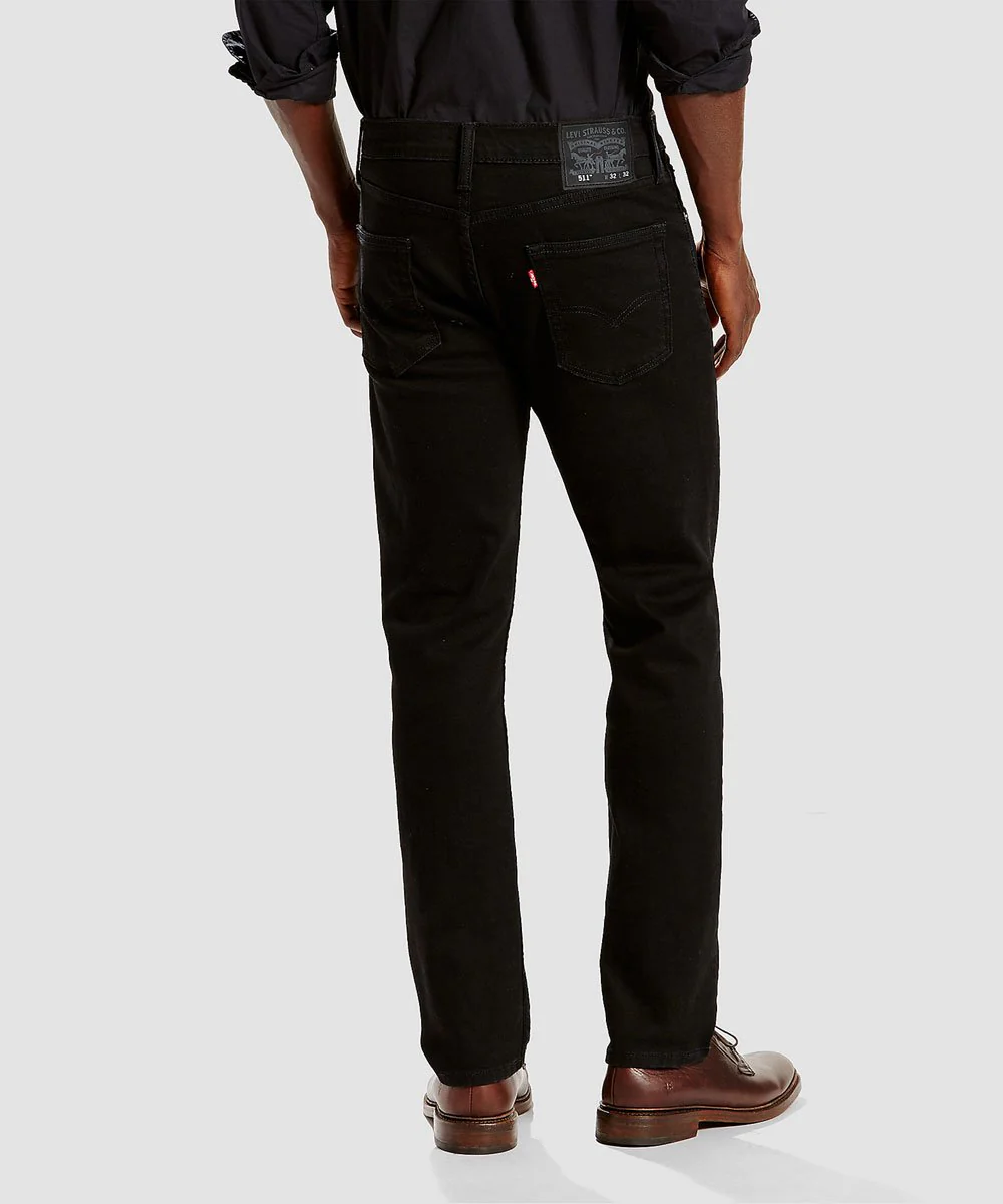 Levi's Men's 511 Slim Fit Jeans - Native Cali Black - Image 2