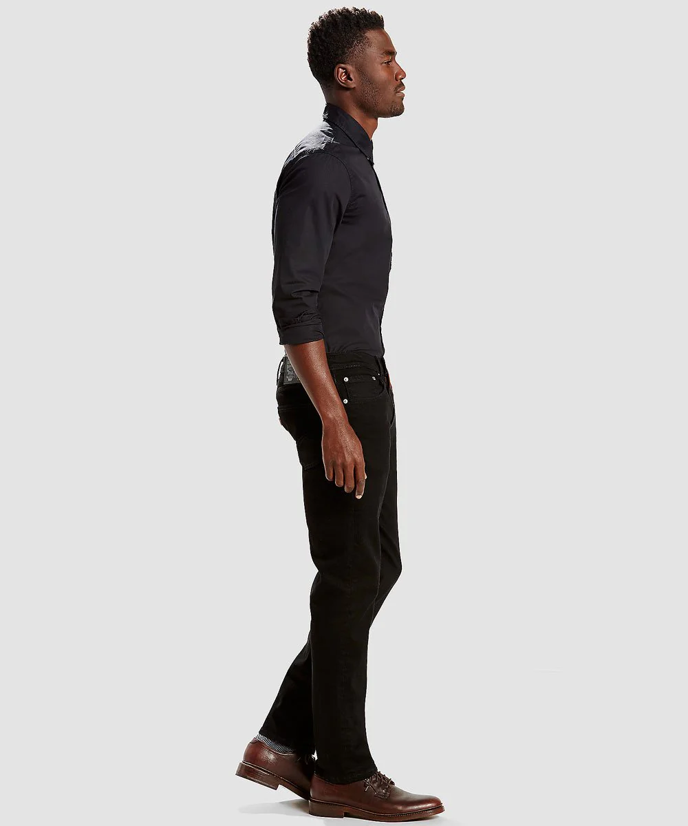 Levi's Men's 511 Slim Fit Jeans - Native Cali Black - Image 6