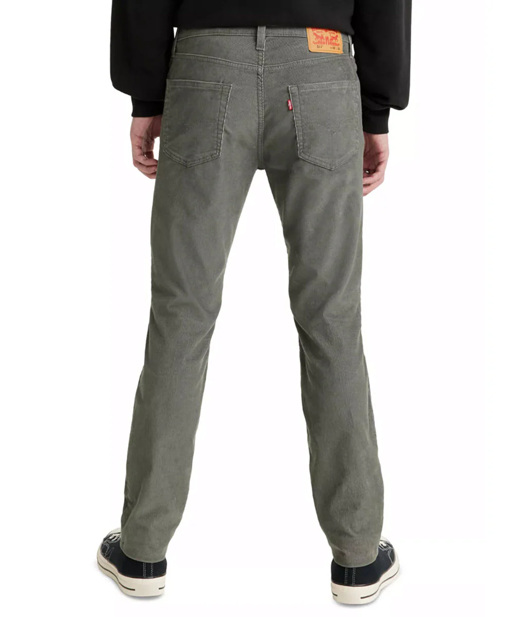 Levi's Men's 511 Slim Fit Jeans - Pewter Corduroy - Image 2