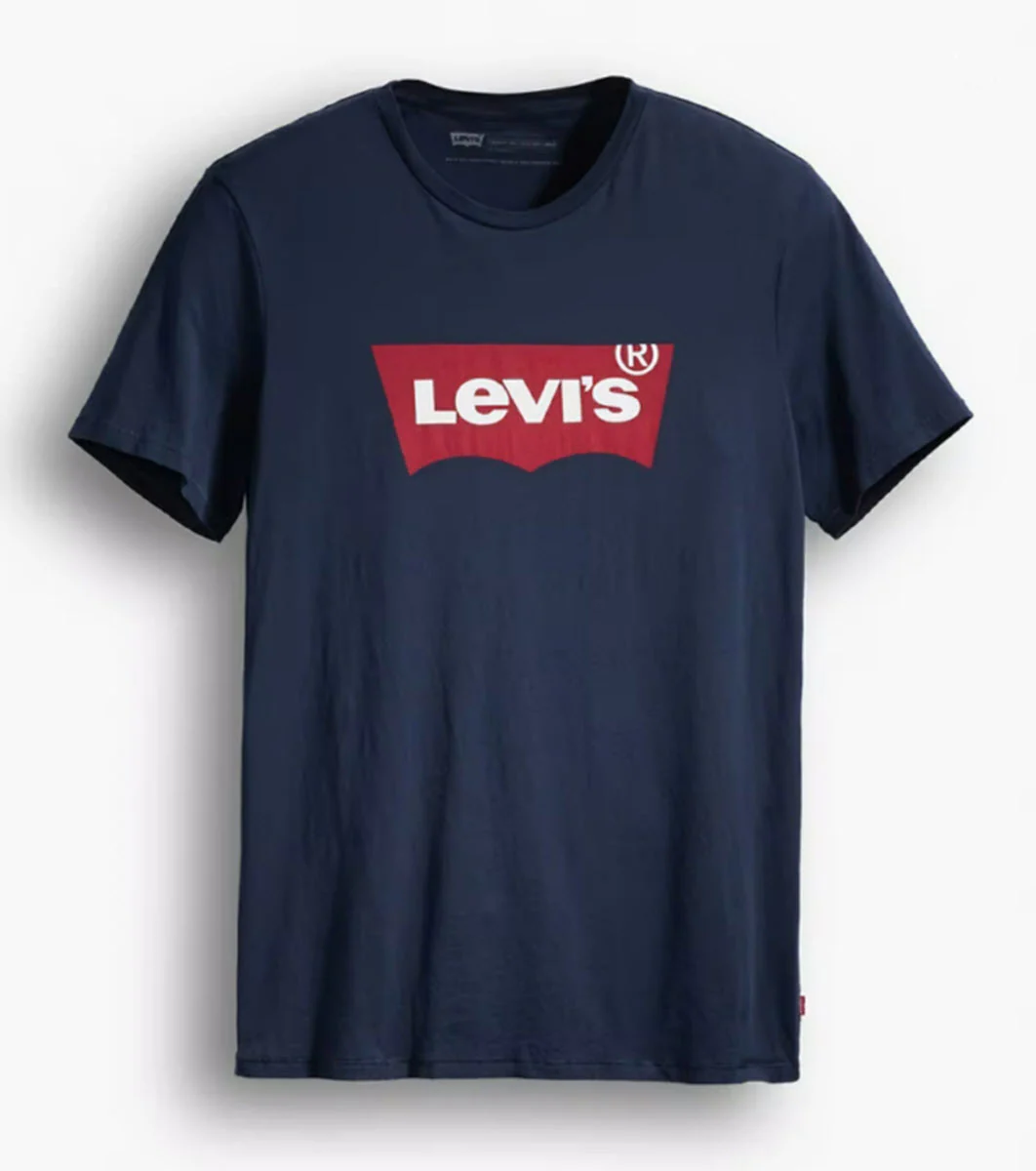 Levi's Men's Batwing Logo T-shirt - Navy - Image 2
