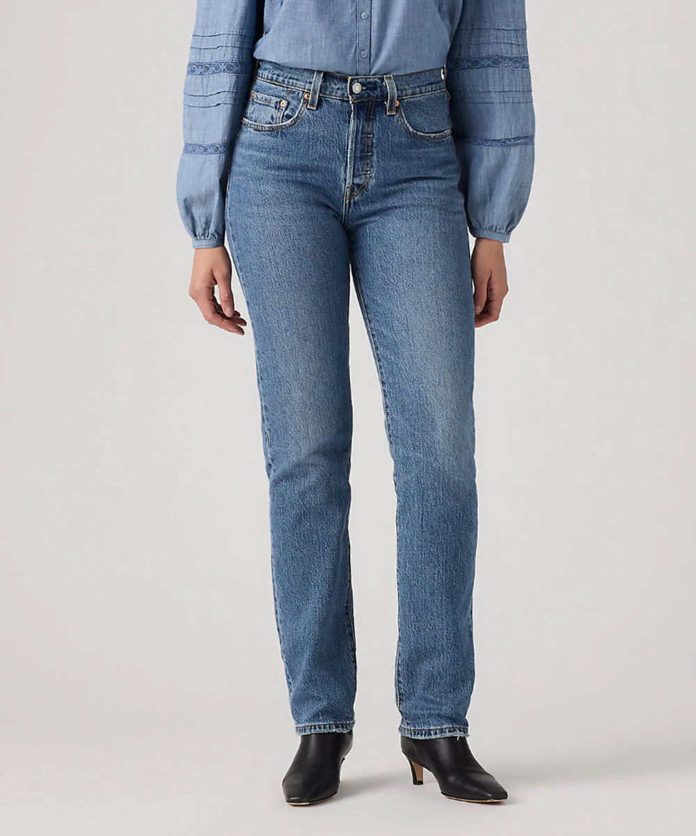 Levi's Women's Original Fit Jeans - Salsa in Sequence Stonewash