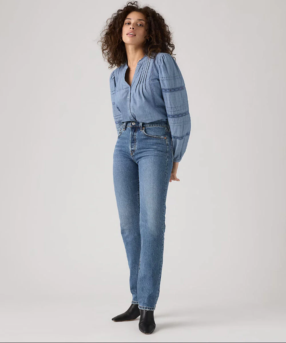 Levi's Women's Original Fit Jeans - Salsa in Sequence Stonewash - Image 2