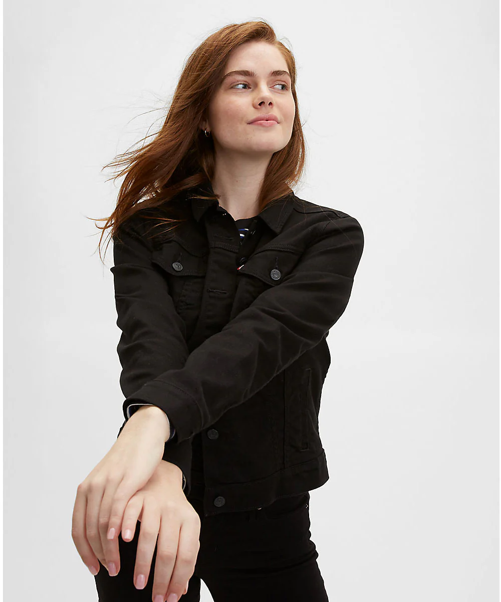 Levi's Women's Original Trucker Jacket - Black - Image 3