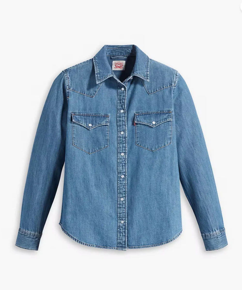 Levi's Women's Ultimate Western Denim Shirt - Mighty Fine - Image 3