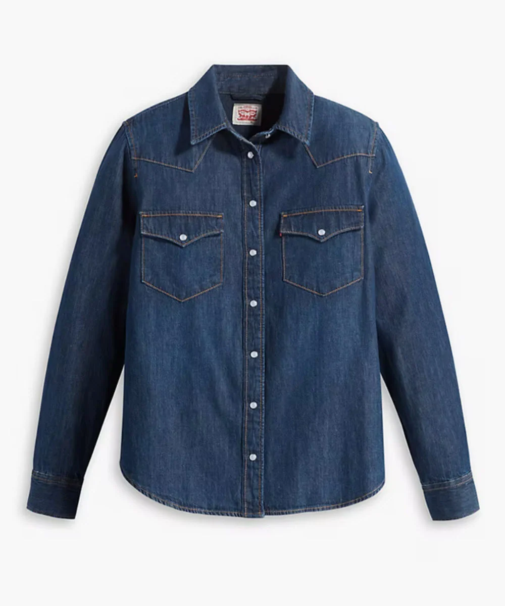 Levi's Women's Ultimate Western Denim Shirt - Smokin' Hot - Image 3