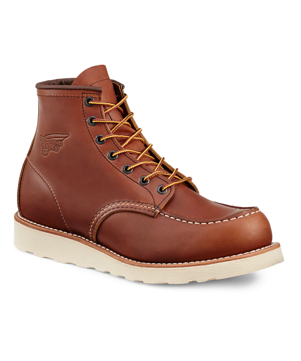 Red Wing Shoes Men's Classic 6-inch Moc Toe Boots (10875) - Original Leather - Image 5