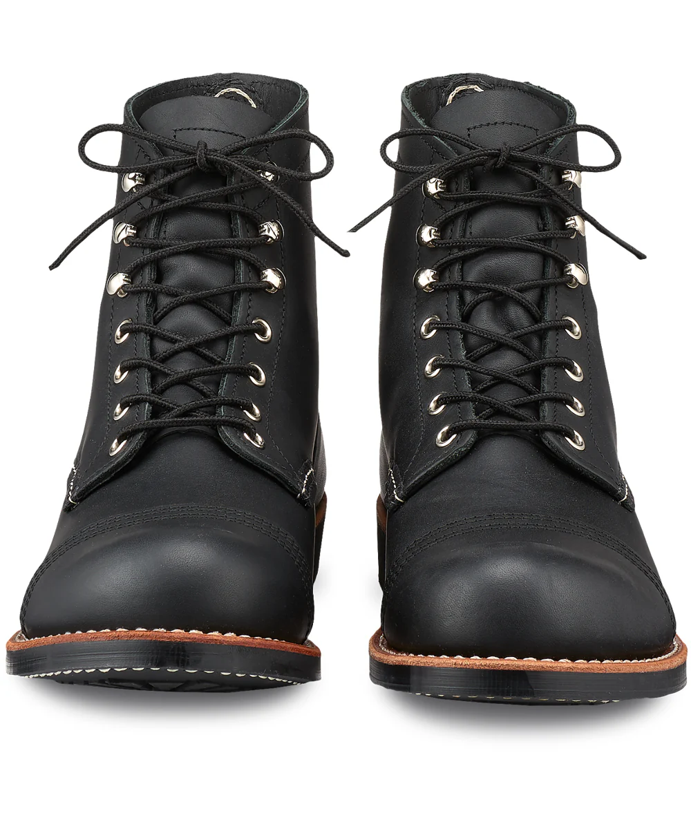 Red Wing Heritage Iron Ranger Boots (8084) - Black Harness - Image 3
